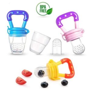 2 in 1 Baby Food/Fruit Feeder + Teether