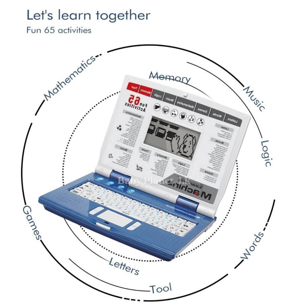 Kids Learning Machine/Laptop with 65 Fun Activities