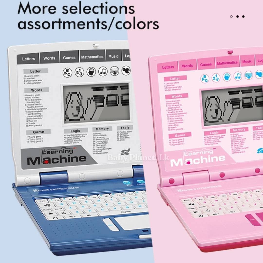 Kids Learning Machine/Laptop with 65 Fun Activities