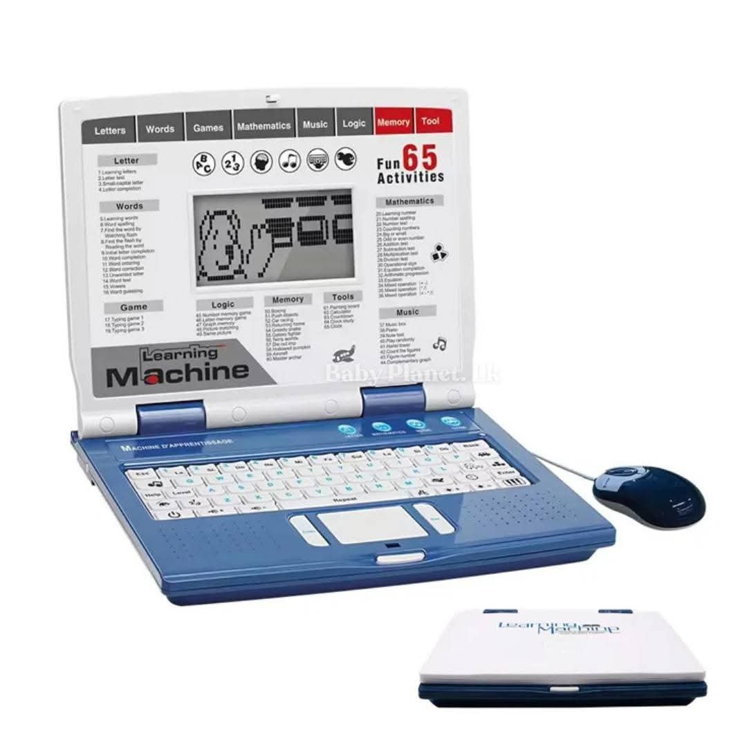 Kids Learning Machine/Laptop with 65 Fun Activities