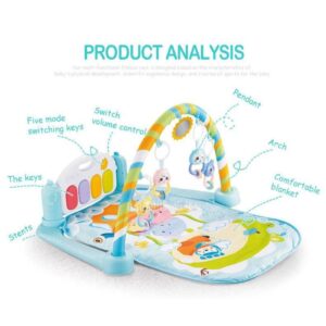 Multi Functional Baby Piano Play Gym Mat