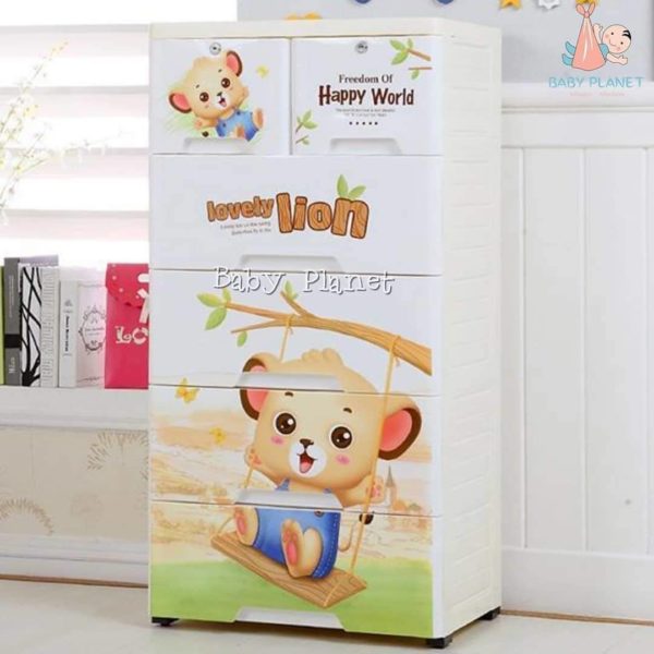 baby cupboard - lovely lion