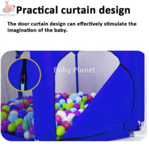 Baby 6 panel play pen - f4