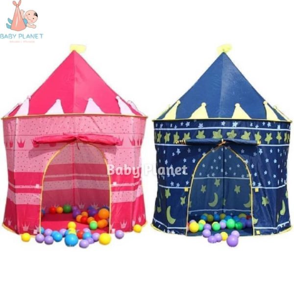 Kids Prince and Princess Play Tent : Castle - f1
