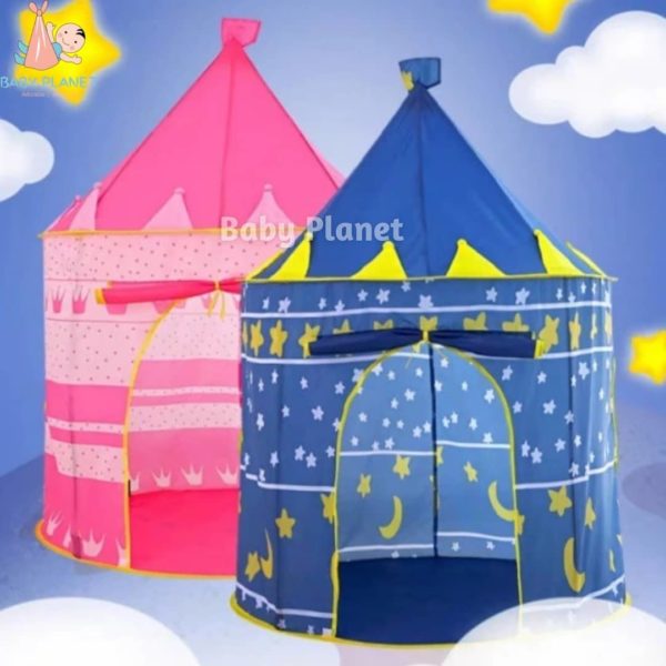Kids Prince and Princess Play Tent : Castle - main