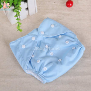 imported reusable cloth diaper with 1 insert - blue