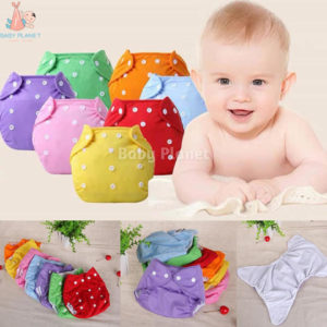 imported reusable cloth diaper with 1 insert - main