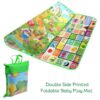 Large Double Side Printed Play Mat With Storage Bag