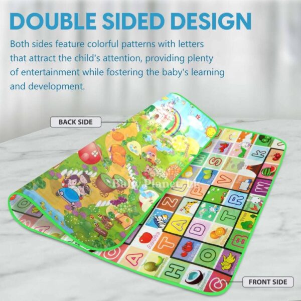 Large Double Side Printed Play Mat With Storage Bag