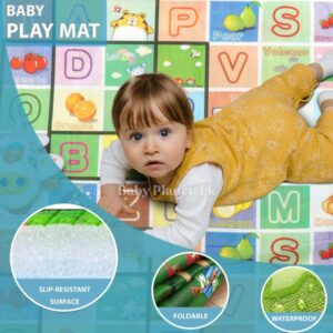 Large Double Side Printed Play Mat With Storage Bag