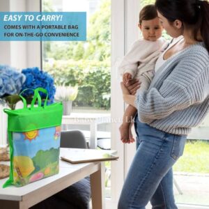 Large Double Side Printed Play Mat With Storage Bag