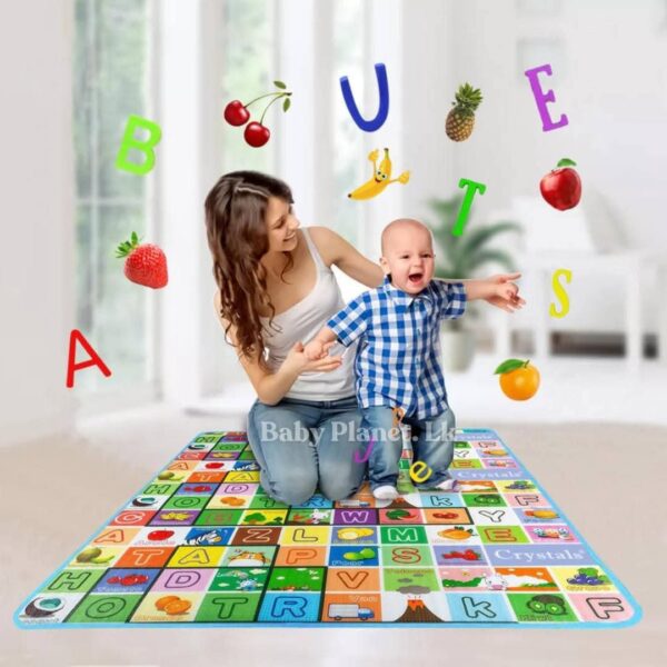 Large Double Side Printed Play Mat With Storage Bag