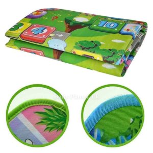 Large Double Side Printed Play Mat With Storage Bag