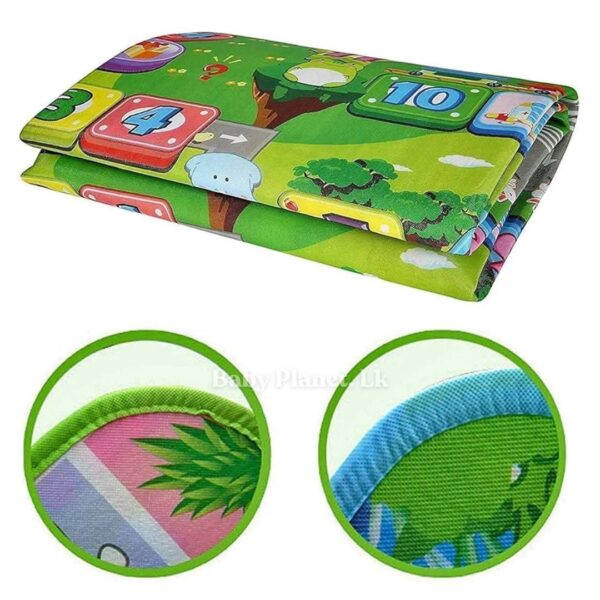 Large Double Side Printed Play Mat With Storage Bag