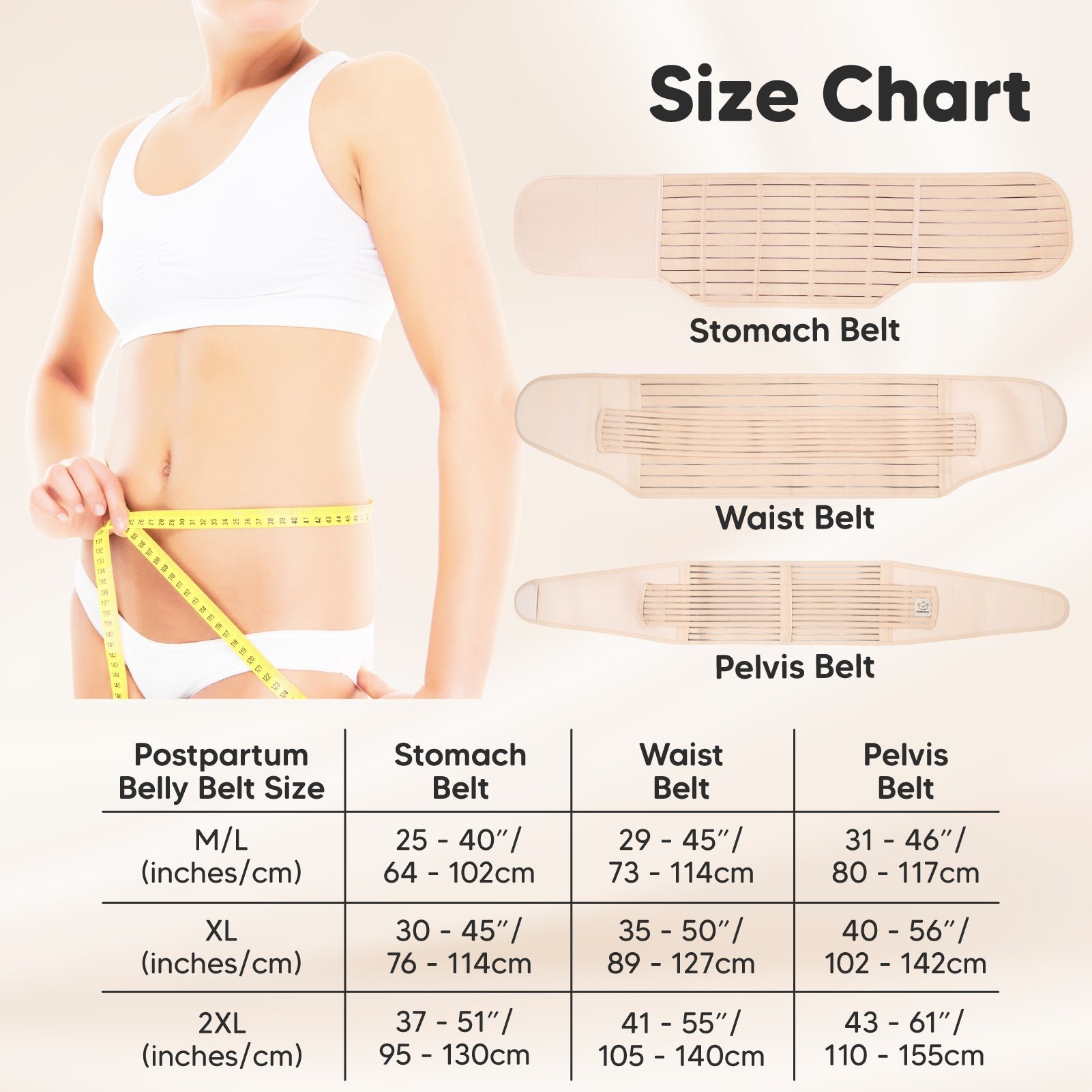 3 in 1 Postpartum Recovery Belt