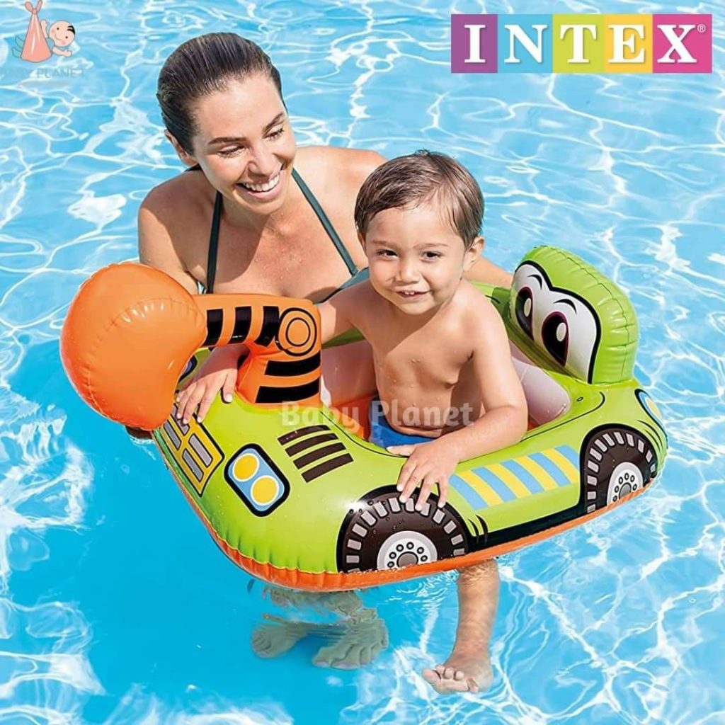 Intex Inflatable Baby Floats with Leg Holes Vehicle Design Baby