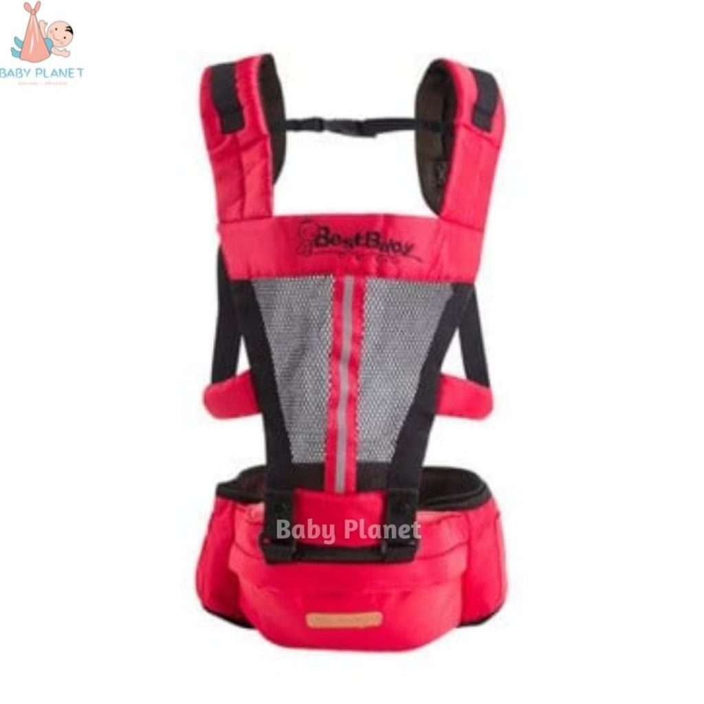 Bestbaby Multi Functional 4 Way Baby Carrier with Hip Seat Baby