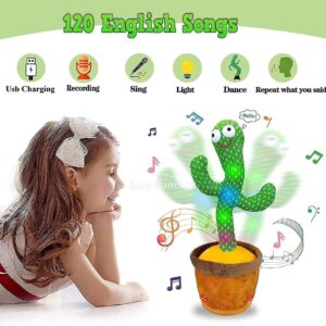 Dancing and Talking Plush Cactus Toy