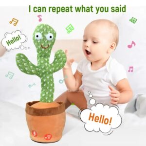 Dancing and Talking Plush Cactus Toy