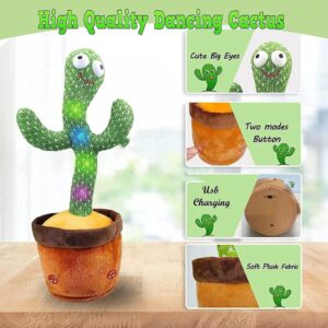 Dancing and Talking Plush Cactus Toy