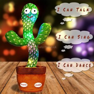 Dancing and Talking Plush Cactus Toy