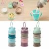 3 Layer Baby Food/ Milk Powder Container
