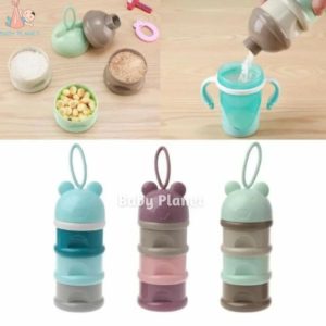 3 Layer Baby Food/ Milk Powder Container