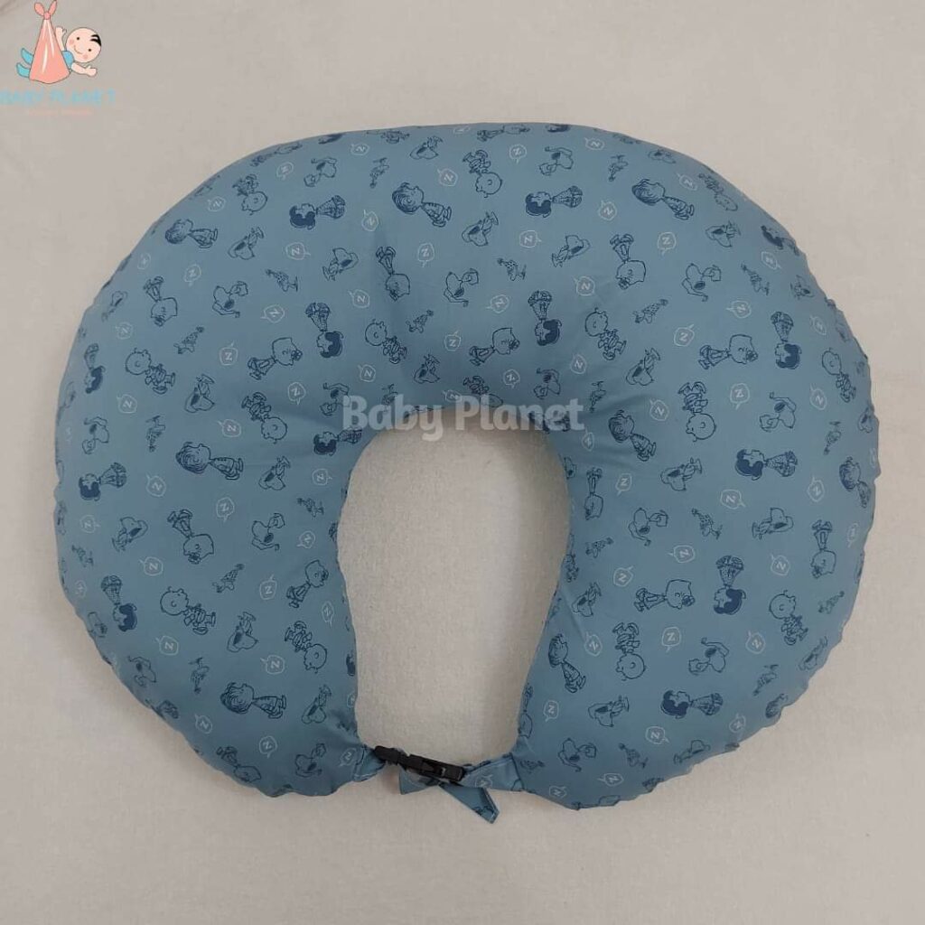 thumbnail image 2 of Arm Support Pillow Baby Feeding Pillow For New Moms | Soft Cotton-Polyester Support Pillow To Reduce Arm Strain Anti-spitting Pillow 2 of 13