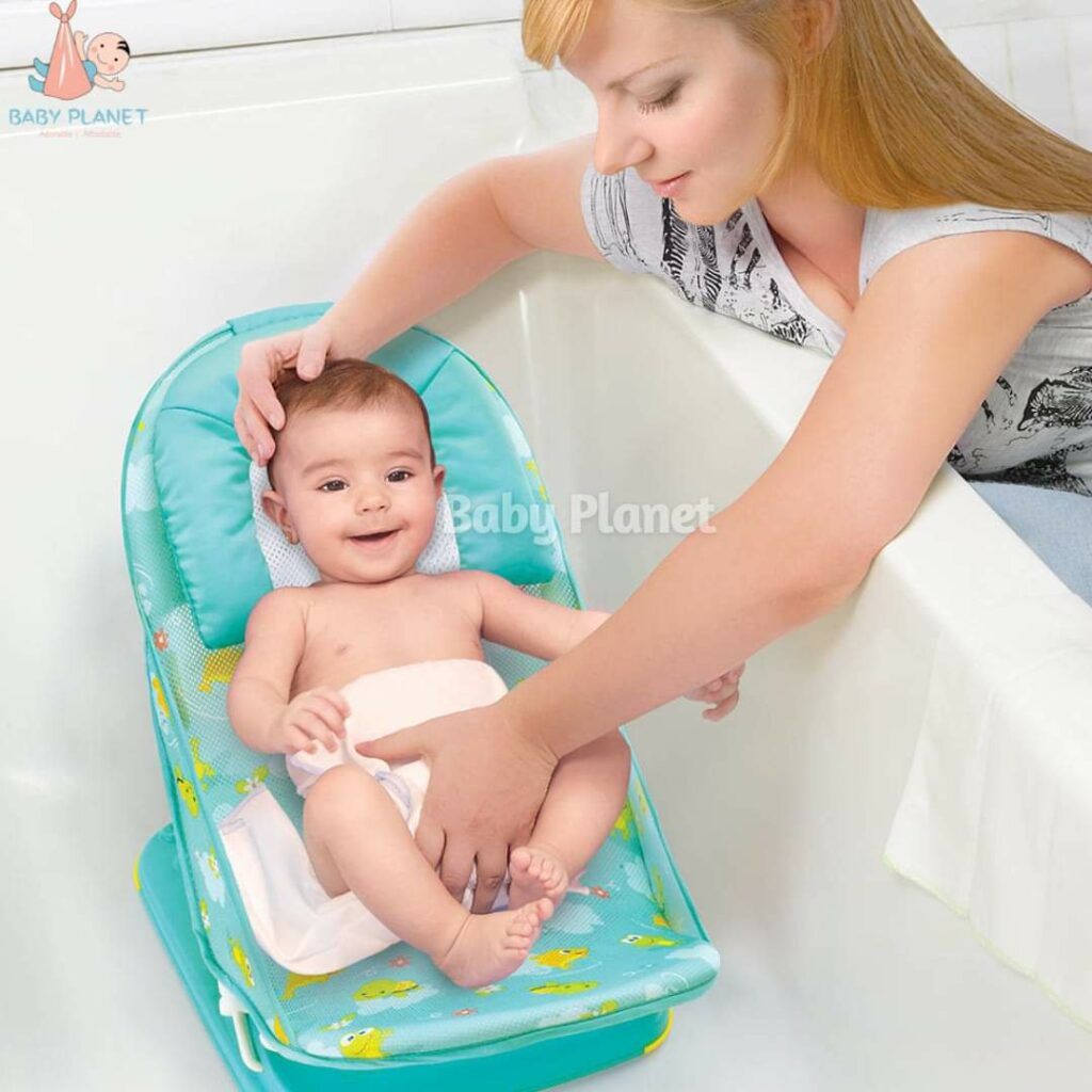 Nuluv Soft Baby Bather with Head & Back Support