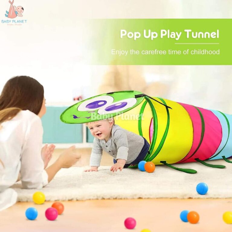 Kids Popup Caterpillar Tunnel Tube Tent Baby