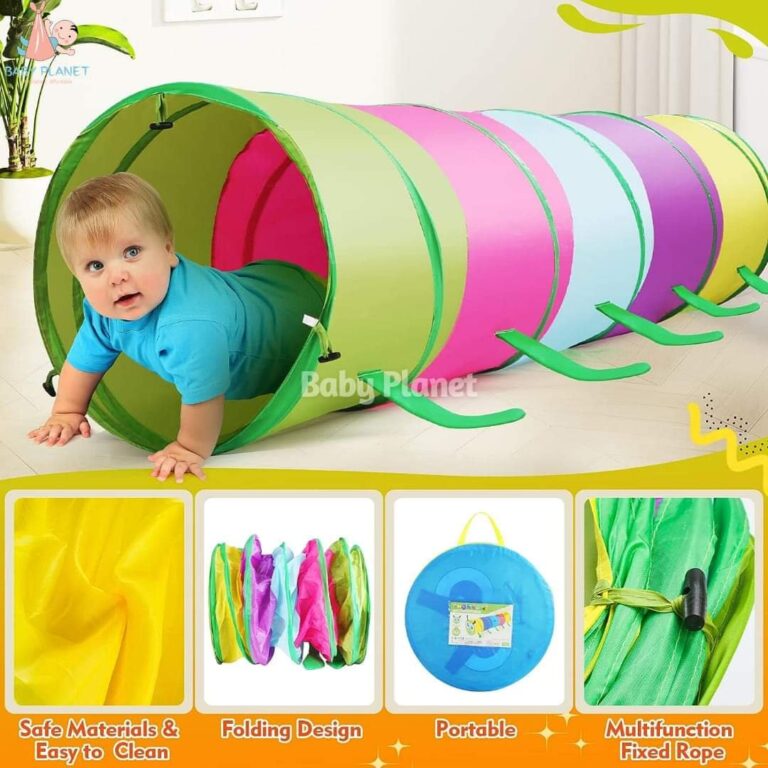 Kids Popup Caterpillar Tunnel Tube Tent Baby