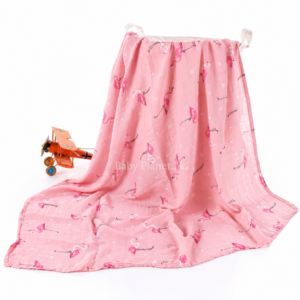 100% Organic Cotton Multi-Purpose Baby Muslin Swaddle Blanket