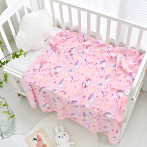 100% Organic Cotton Multi-Purpose Baby Muslin Swaddle Blanket