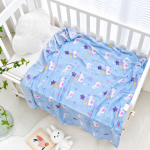 100% Organic Cotton Multi-Purpose Baby Muslin Swaddle Blanket