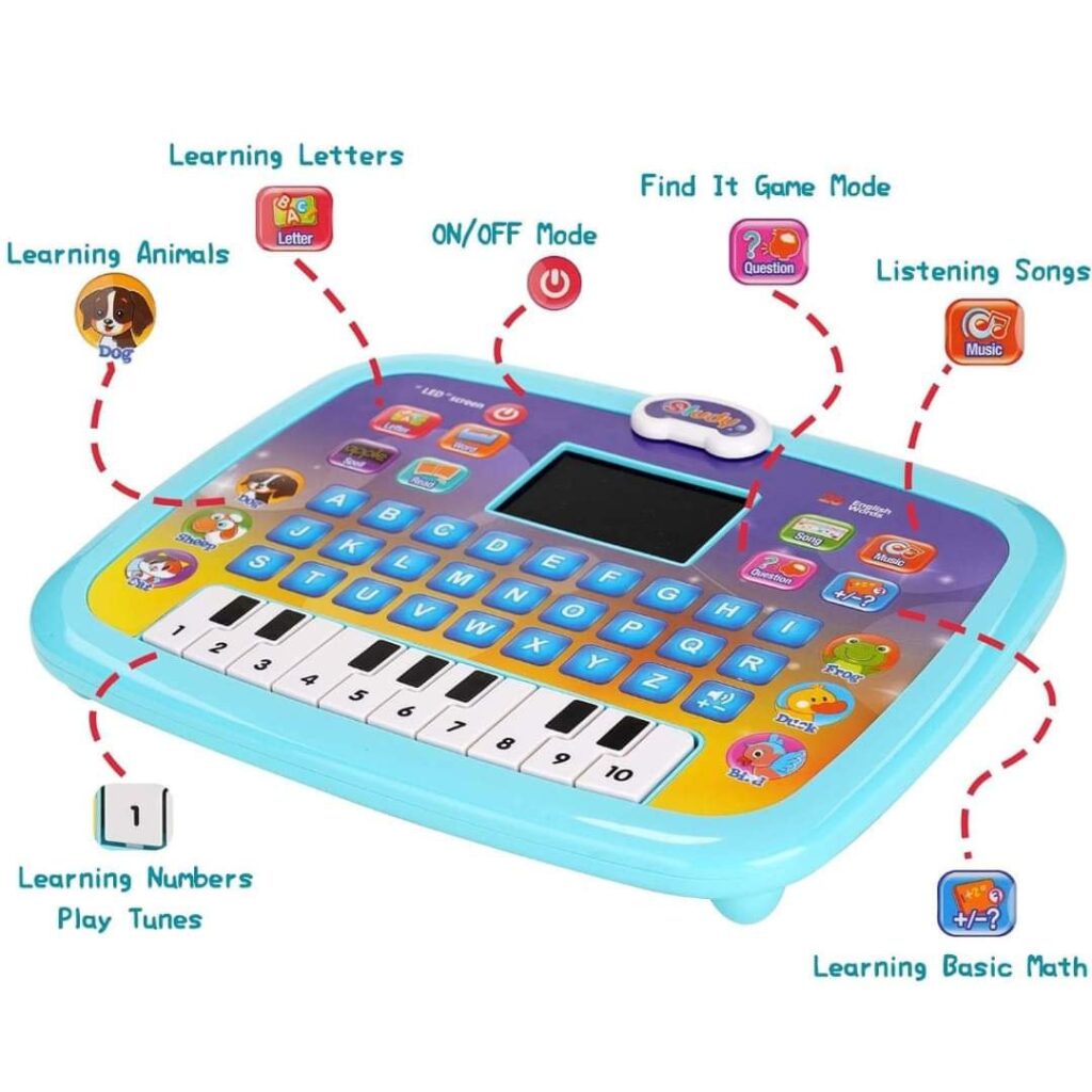 Kids educational learning tab with multiple functions baby planet