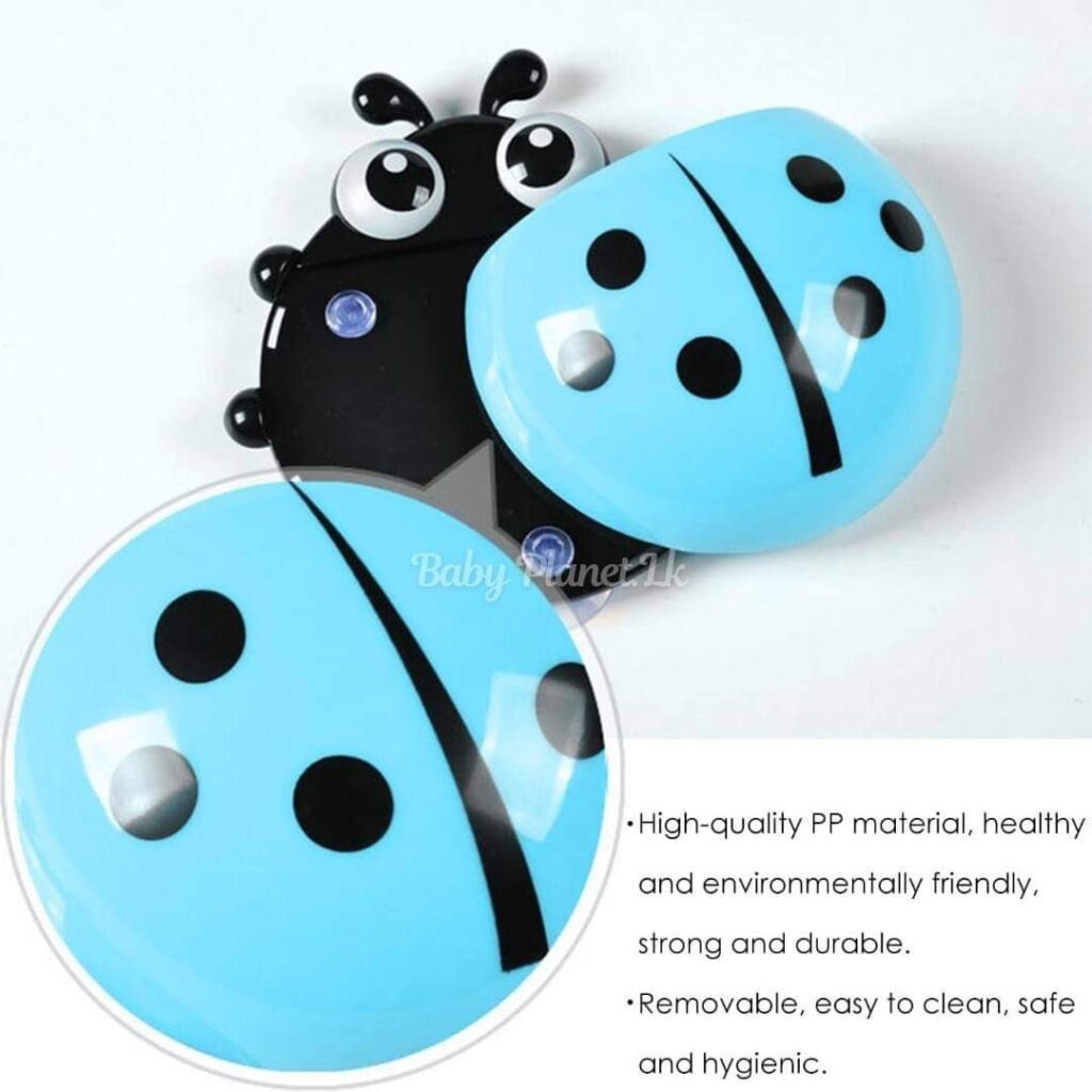 Cute Ladybug Toothbrush Holder for Kids - Baby Planet