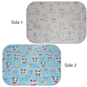 Double Side Printed XPE Foldable Large Baby Play Mat with Storage Bag (180×150cm) – 1cm thickness