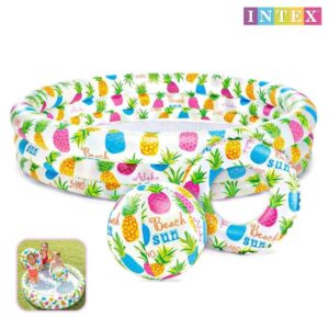 Intex Inflatable Pineapple Kiddie Pool & Play Set