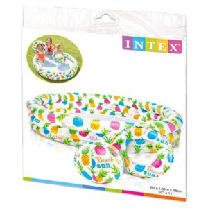 Intex Inflatable Pineapple Kiddie Pool & Play Set