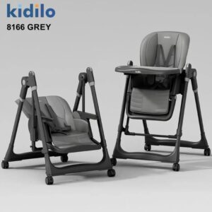 2 in 1 High Luxury Multi-functional and Reclinable Baby Feeding Chair and Swing Copy