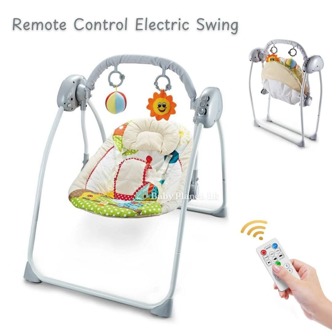 Portable Remote Control Electric Baby Swing Chair/ Rocker
