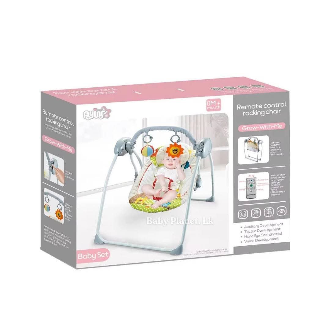 Portable Remote Control Electric Baby Swing Chair/ Rocker