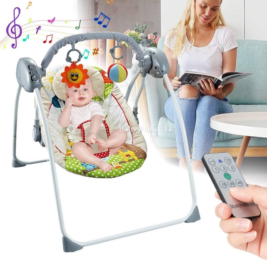 Portable Remote Control Electric Baby Swing Chair/ Rocker