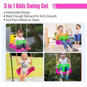 3 in 1 Infant to Toddler Growth Swing