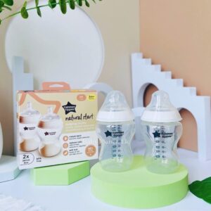 Tommee Tippee (UK) Natural Start PP Bottle with Super Soft Silicone Teat- 260ml/9oz Copy