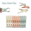 10 Pcs High Quality Durable Large Cloth Clips Pack