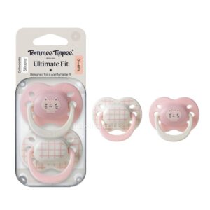 Tommee Tippee Ultimate Fit Baby Soother 2 in 1 Pack – Boy (0-6 Months) Copy