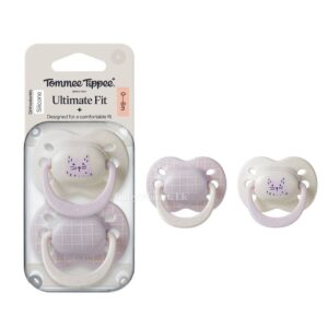 Tommee Tippee Ultimate Fit Baby Soother 2 in 1 Pack – Boy (0-6 Months) Copy