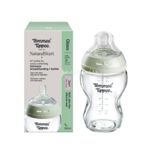 Tommee Tippee Natural Start Glass Baby Bottle – 150ml Copy