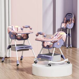 BURBAY Brand Multi-Functional Reclinable Baby Feeding Chair With Rocking Mode Copy